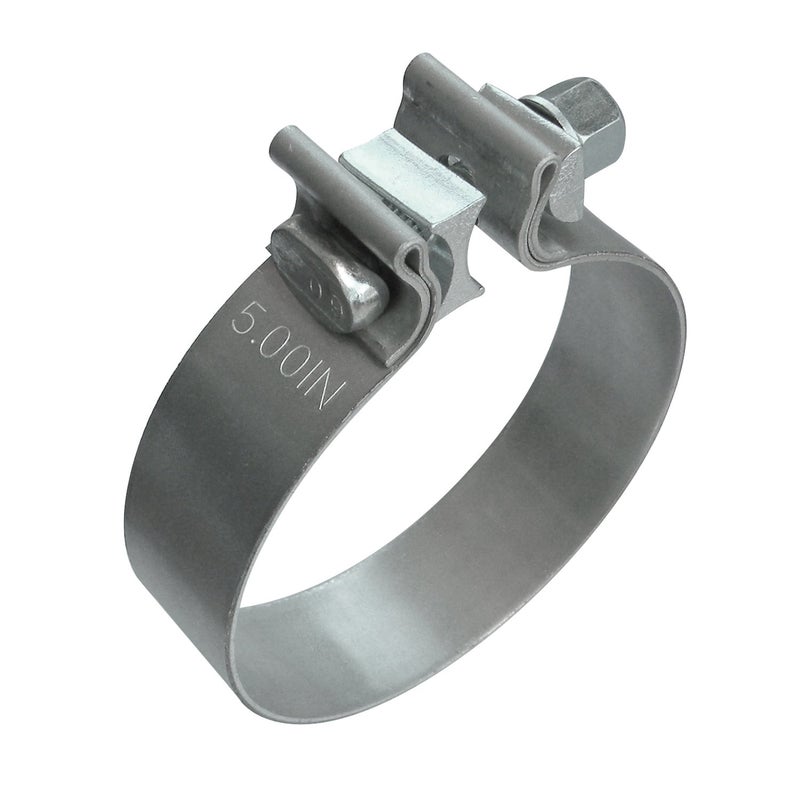 ROADFORMER 5 inch Exhaust Clamp Narrow Band Clamps - Aluminized Steel Muffler Clamps - Image 5